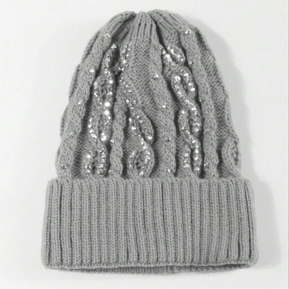 ZARA sequins gret beanie hat